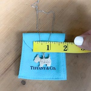Tiffany & Co. Scottie Dog Charm Necklace
